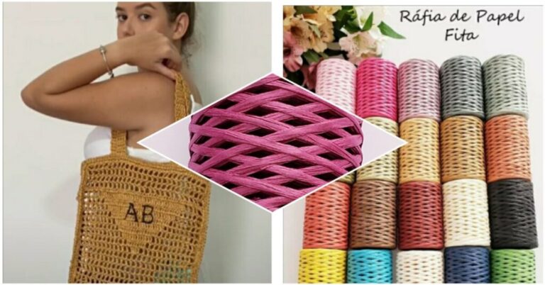 Bolsa de Crochê Prada Inspirada: passo a passo