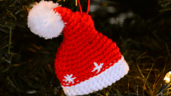 enfeite gorro de natal