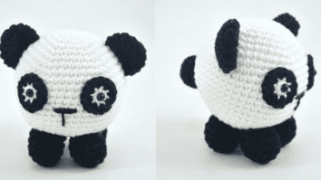 Faça de um jeito fácil o amigurumi de panda: Receita com passo a passo