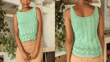 Faça de um jeito tranquilo a regata fechada de crochê: Passo a passo com gráficos