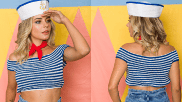 Arrase com o cropped de marinheiro em crochê: Passo a passo com gráficos