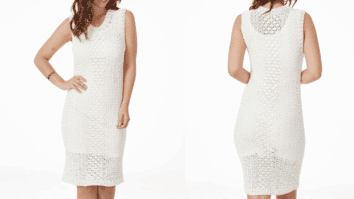 Vestido de crochê fácil para o ano novo: Passo a passo com gráficos