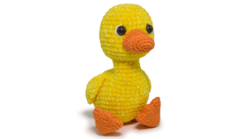 Lindo e prático amigurumi de pato: Passo a passo da receita