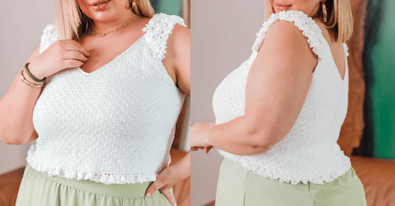 Faça a linda blusinha de crochê para o ano novo de crochê: Passo a passo com gráficos