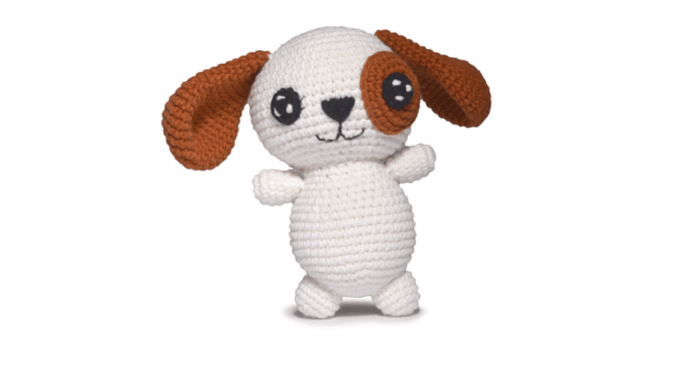 Faça o lindo amigurumi de cachorrinho em crochê: Passo a passo da receita