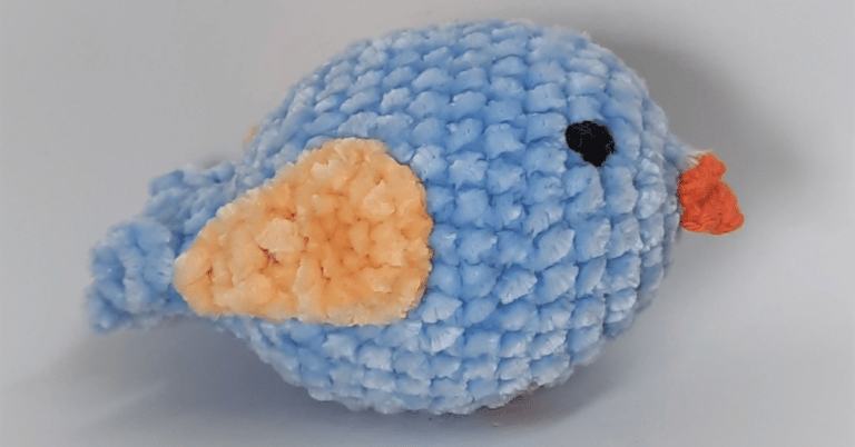 Faça o lindo amigurumi de passarinho em crochê: Passo a passo da receita