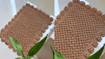 Decore o lindo tapete elegante em crochê: Passo a passo com gráficos