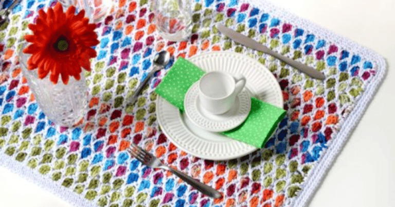 Faça o lindo trilho de mesa marroquino em crochê: Passo a passo com gráficos