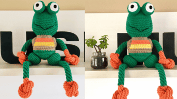 Faça o lindo amigurumi de sapo em crochê: Passo a passo da receita