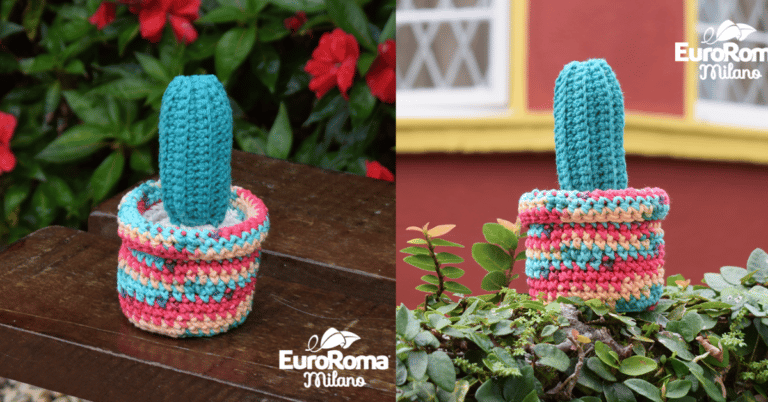 Faça o lindo amigurumi de cacto em crochê: Passo a passo da receita
