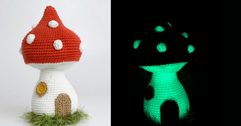 Faça o lindo amigurumi de cogumelo em crochê: Passo a passo da receitinha