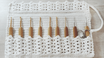 Faça de um jeito prático o porta agulhas de crochê: Passo a passo da receita