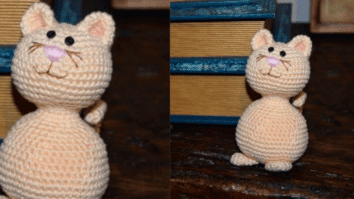 Amigurumi de gatinho em crochê: Passo a passo da receita