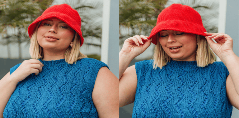 Aprenda aqui esse lindo bucket de crochê. Receita e gráfico.