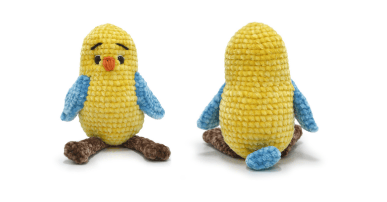 Confeccione o lindo Amigurumi de Pássaro em Crochê: Passo a passo da receita