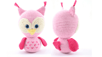 Amigurumi de Coruja em Crochê: Passo a passo da receitinha