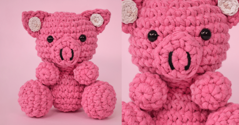 Amigurumi Porquinho Peppa em Crochê: Passo a passo da receitinha