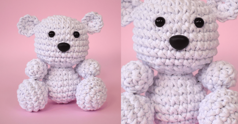 Amigurumi Urso Polar em Crochê: Passo a passo da receitinha