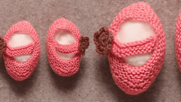 Como fazer Sapatinho de Bebê em Tricô: Passo a passo com gráficos