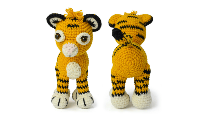 Amigurumi de Tigre em Crochê: Passo a passo da receitinha