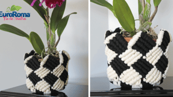 Cachepot de Fio de Malha em Macramê: Receitinha e gráfico