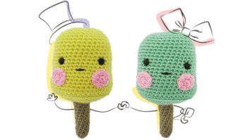 Amigurumi de Picolés em Crochê: Passo a passo da receitinha