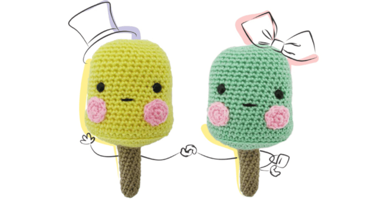 Amigurumi de Picolés em Crochê: Passo a passo da receitinha