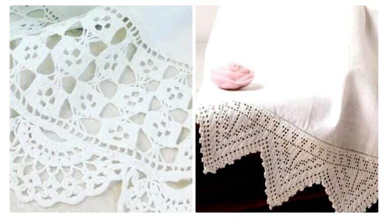 Bicos de Croche: 25 Gráficos e Tutorial para Iniciantes Bem Simples