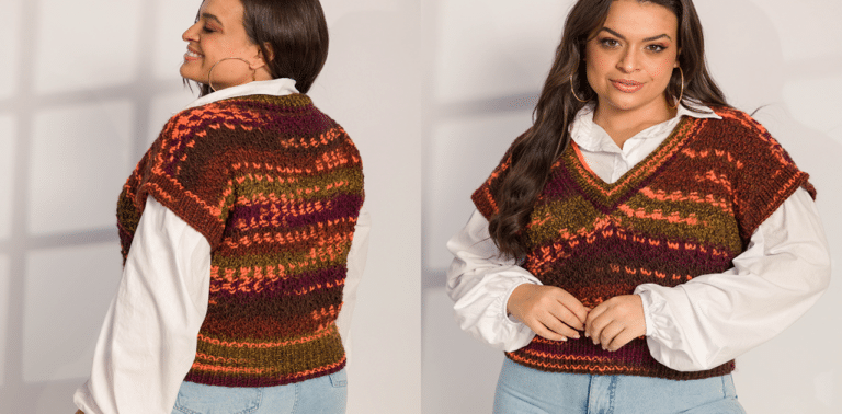 Aprenda a linda blusa de tricô deserto: passo a passo