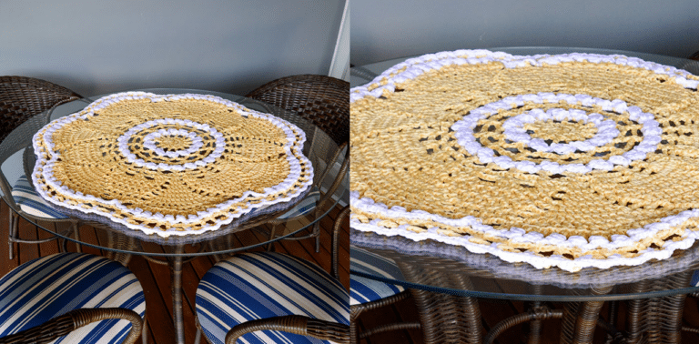 Lindo centro de mesa de crochê Frésia: Receita e gráfico