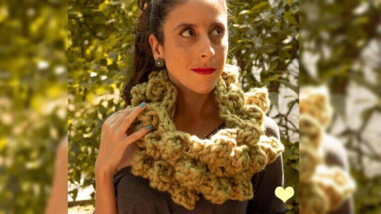 Gola de crochê para iniciantes: Veja como fazer essa linda peça!