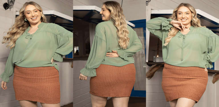Saia de crochê Plus Size: Passo a passo