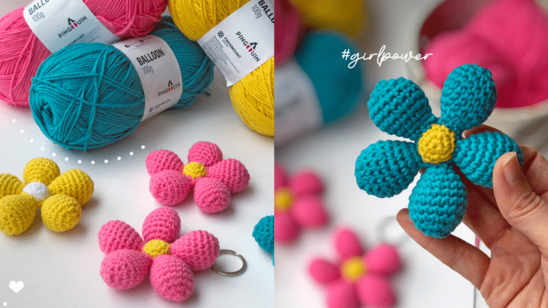 Fofíssimo amigurumi de crochê Florzinha: Passo a passo