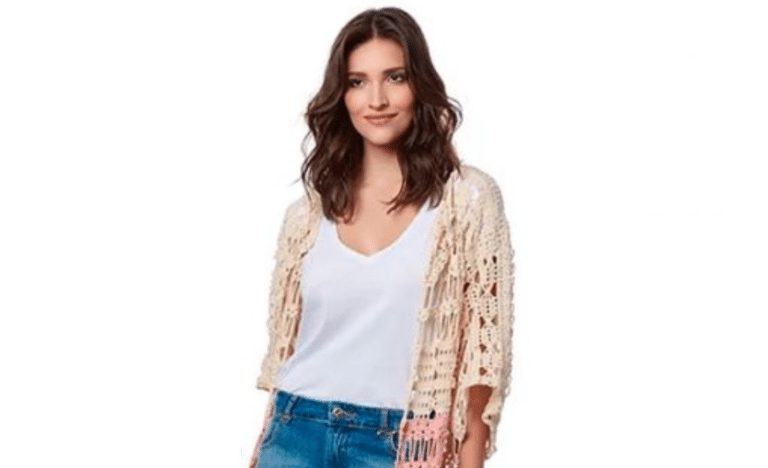 Cardigan de Crochê: Veja o passo a passo dessa linda peça