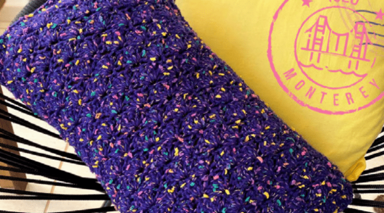 Capa para almofada de crochê: Perfeita para decoração!