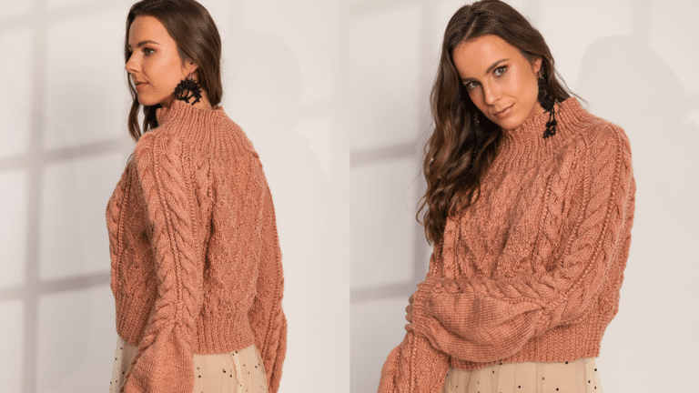 Faça a linda Blusa de Tricô Doçura: Passo a passo