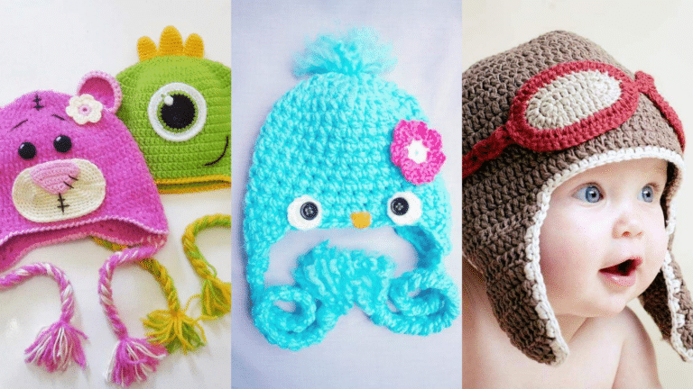 35 toucas de crochê infantil: receita, gráficos e lindas inspirações