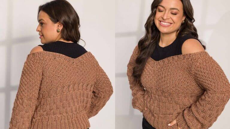 Com a blusa de tricô Cerâmica você vai arrasar nos dias mais frios