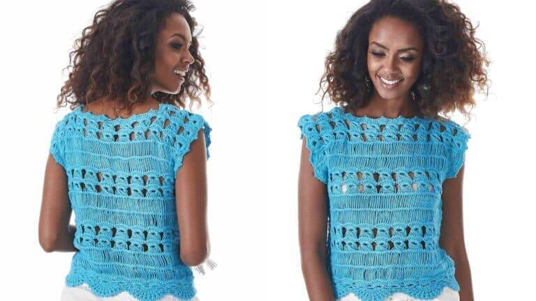 Belíssima blusa de crochê Peruano com passo a passo