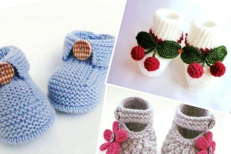 Sapatinhos de crochê: +40 inspirações super delicadas