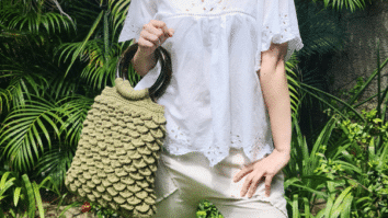 Bolsa de Crochê verde Super Estilosa!