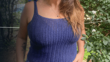 Regata de Crochê Perfeita feita com Bella Fashion