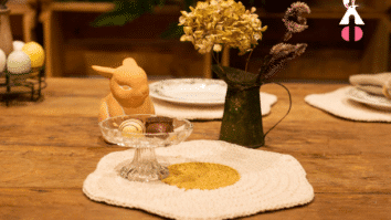 Sousplat Ovo Frito Super Divertido