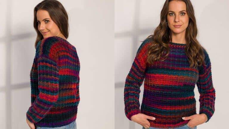 Fique quentinha com a Blusa de Crochê Grego