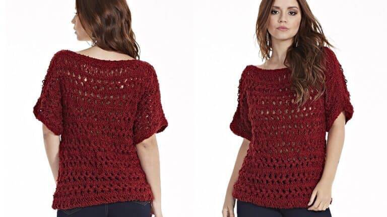 Blusa em Crochê de Grampo: Passo a passo