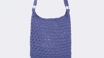Bolsa de chochê Azul – Fio Kotini