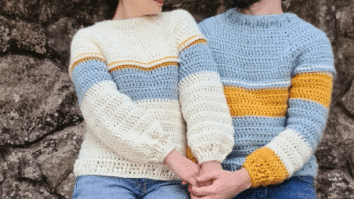 Topdown de crochê – Dia dos Namorados