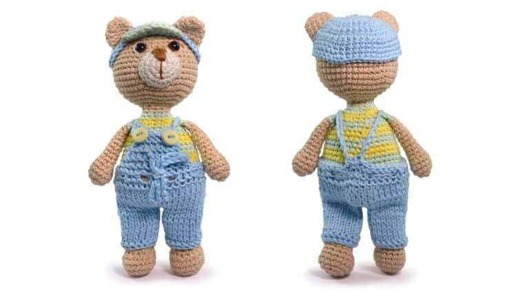 Amigurumi Ursinho Luck Seu BeBê vai AMAR Super Fácil De Fazer