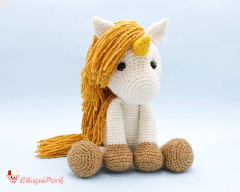Amigurumi Unicórnio Willian – Amigurumi  Crochet Pattern Unicorn