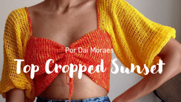 Top cropped sunset - Super fácil de fazer